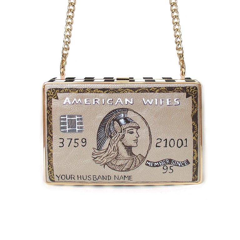 CREDIT CARD lCutch | Gold