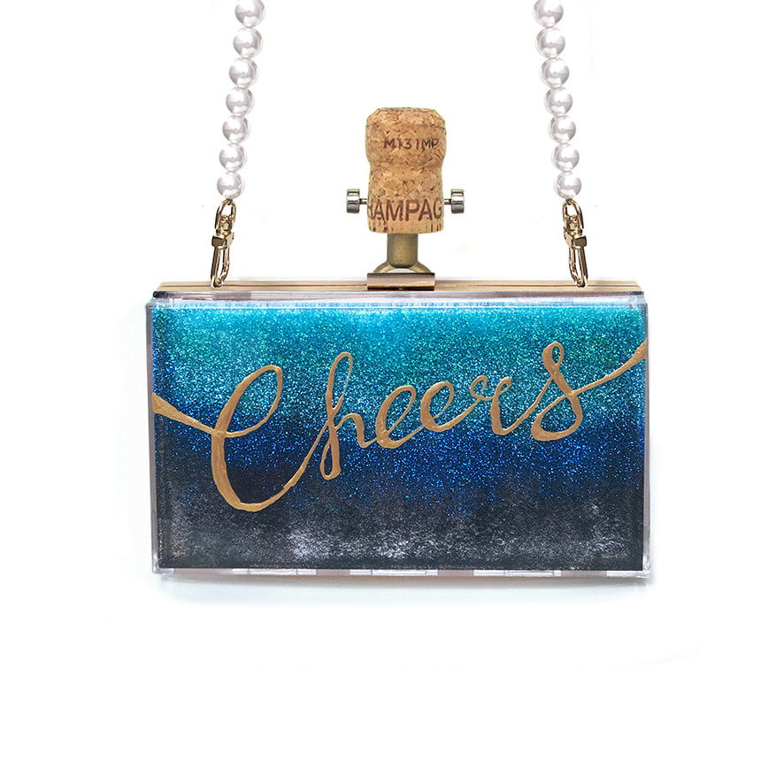 CHEERS Clutch | Blue