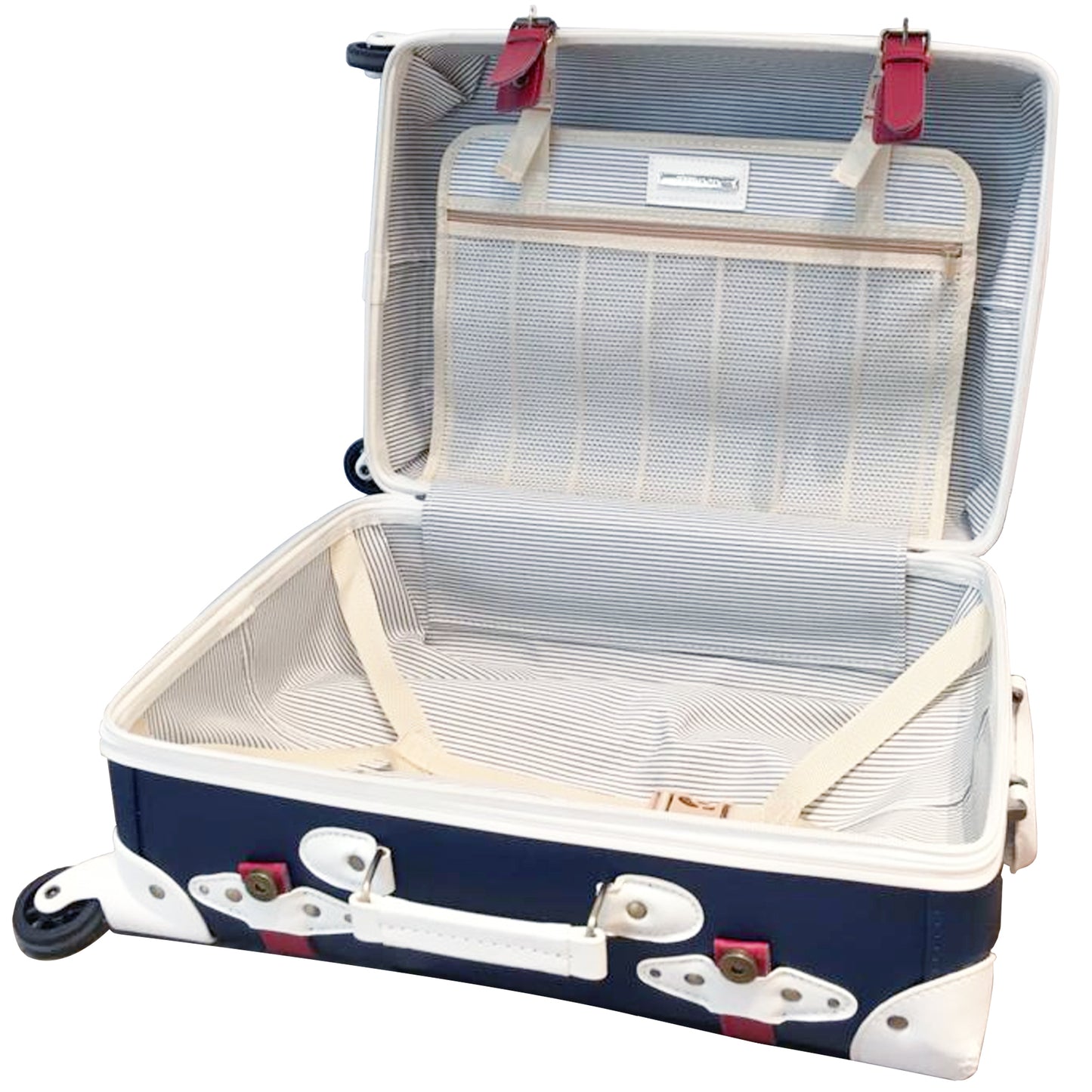 Pardon my French | Suitcase | 20 inch | Navy