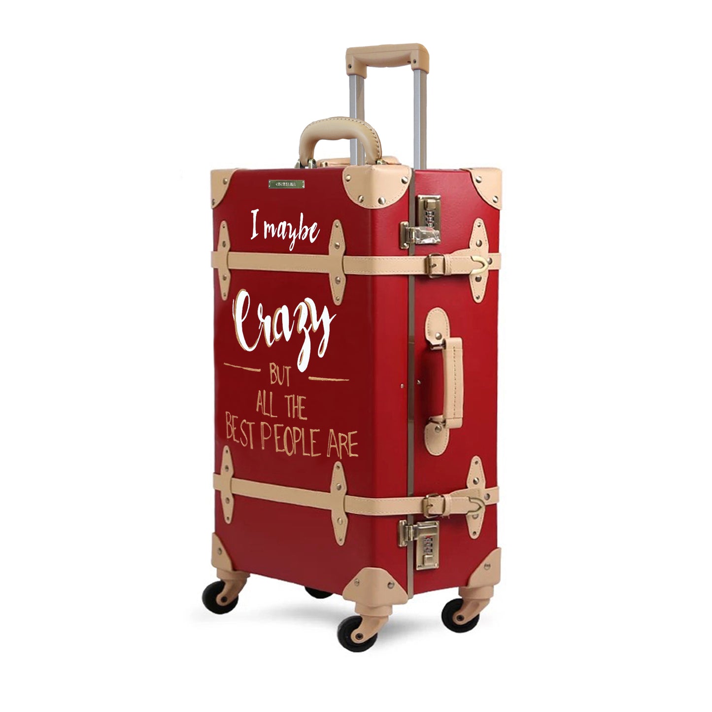 CRAZY | Suitcase | 20 inch | Red