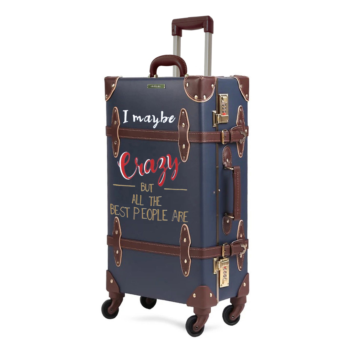 CRAZY | Suitcase | 22 inch | Navy