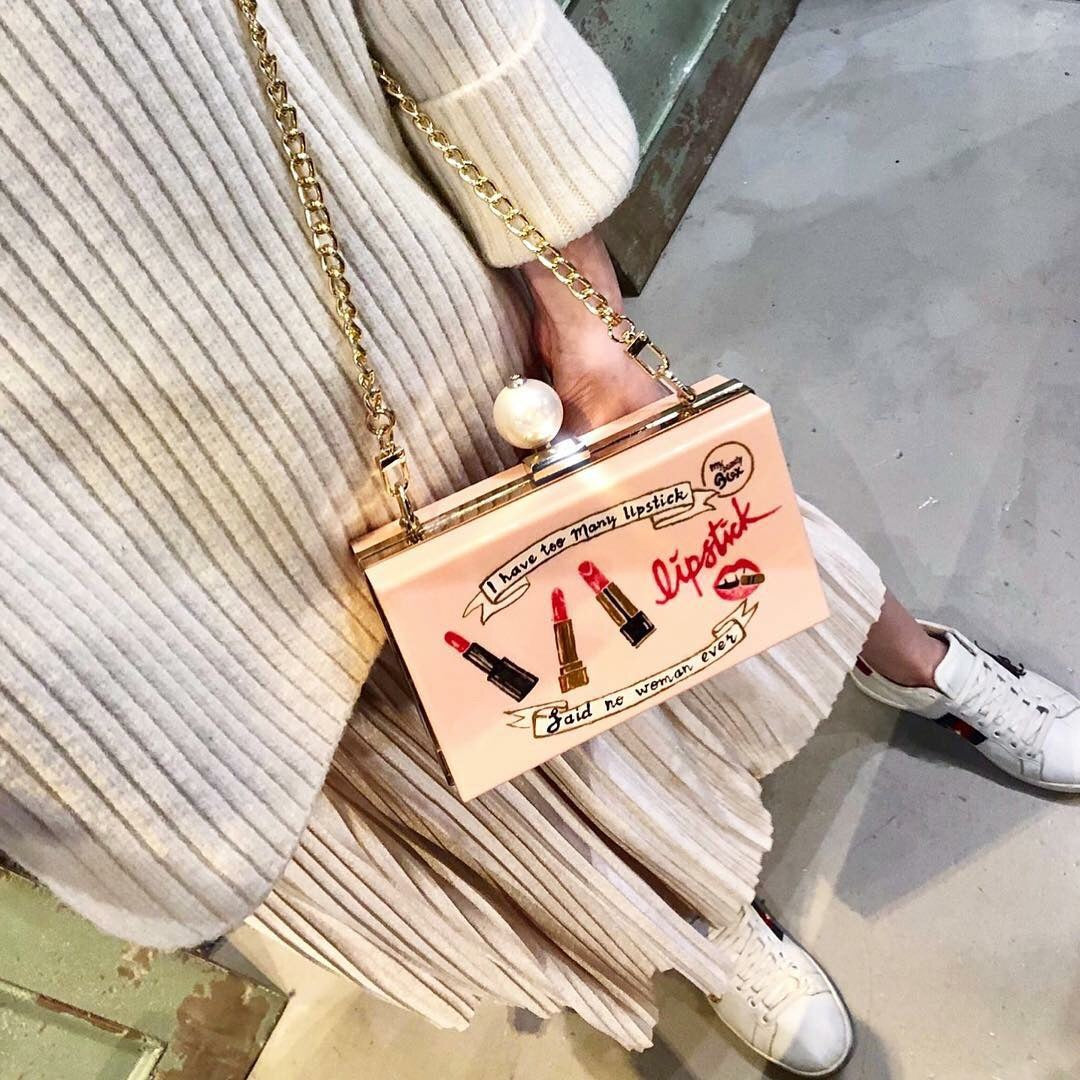OOTD- Customise Your Fashion Statement  on Clutch Bag