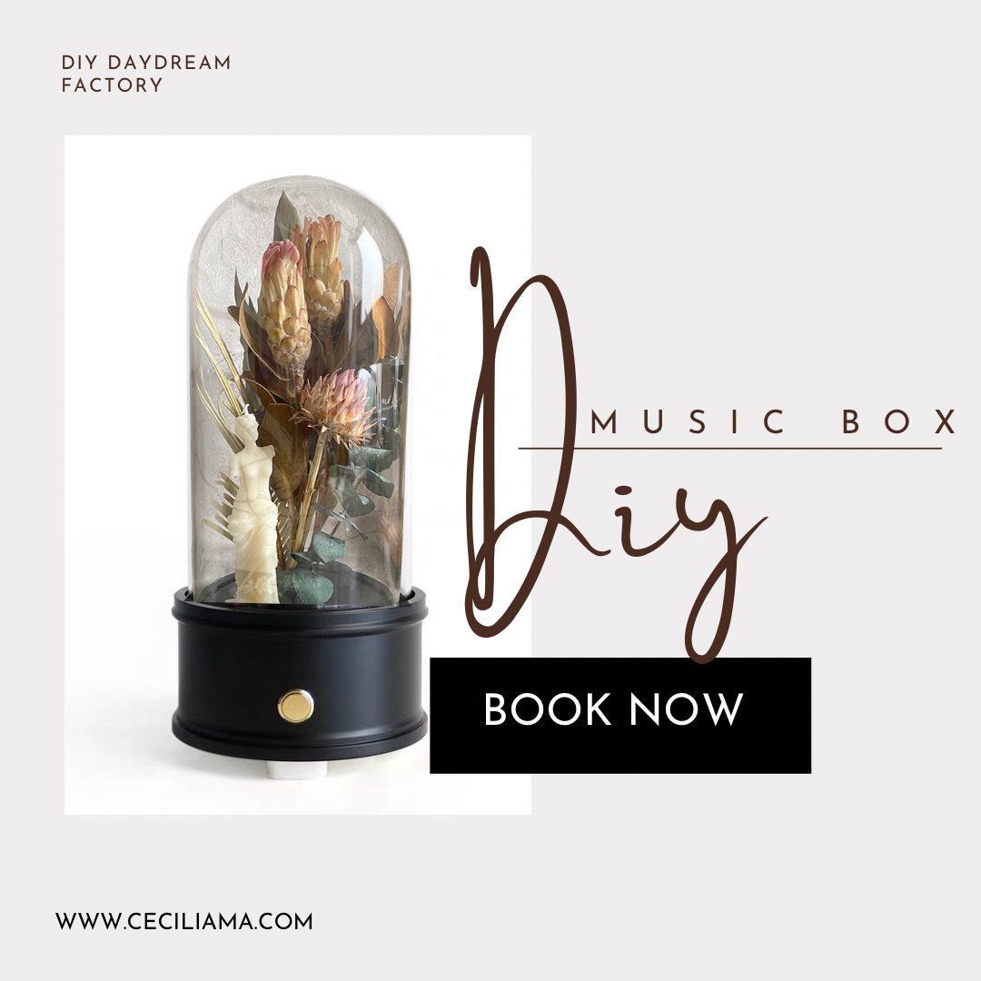 DIY Music Box| 玻璃瓶 旋轉音樂盒工作坊 @$990HKD