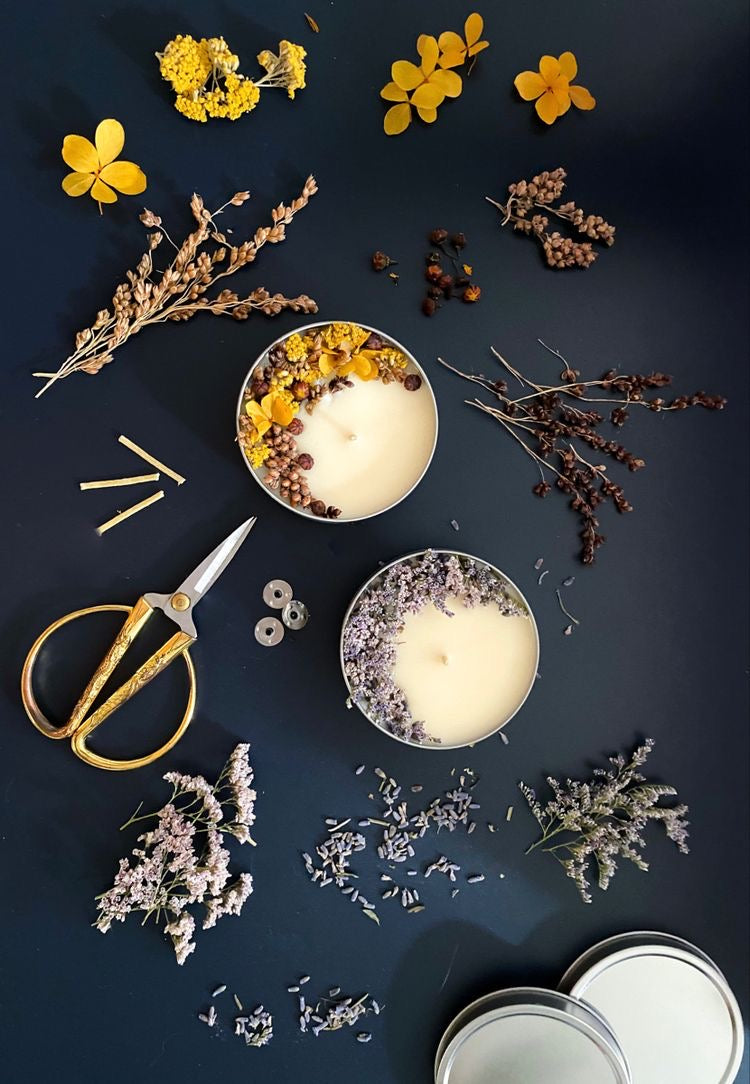 DIY Candle  | 蠟燭乾花工作坊  @$590HKD