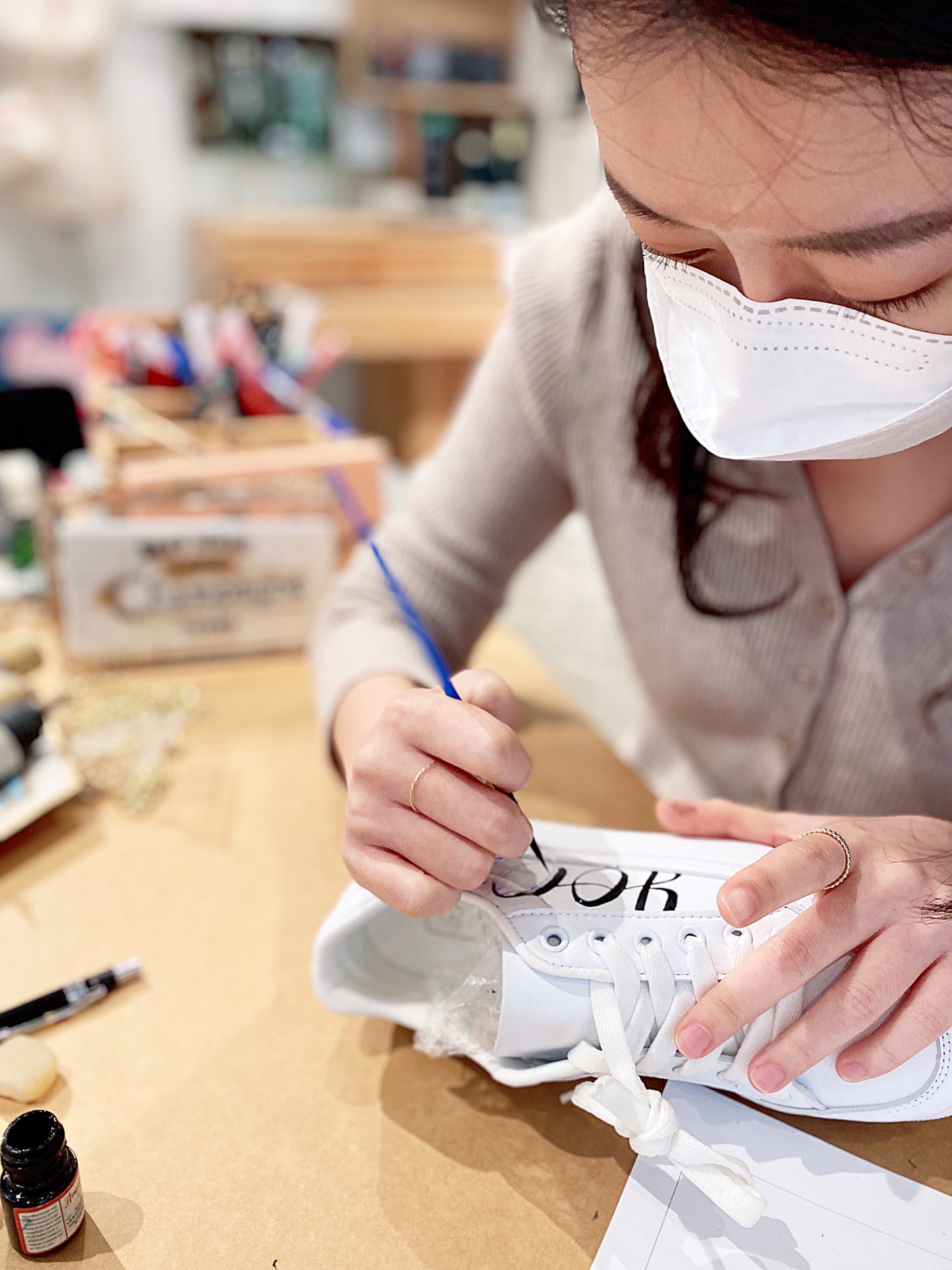 DIY Fashion Sneakers for adults | 手繪波鞋|時尚版 1.5小時 |@$HKD990