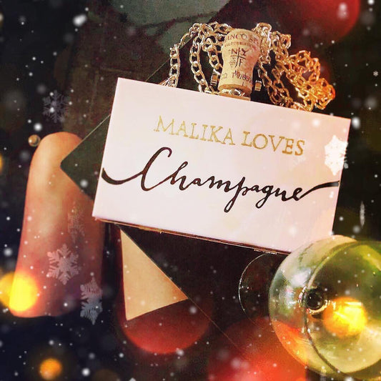 Made to order Champagne Clutch