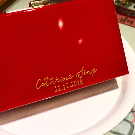 Gift - Customise Your Statement  on Clutch Bag