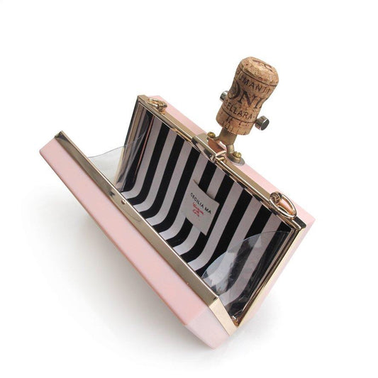 Made to order Champagne Clutch