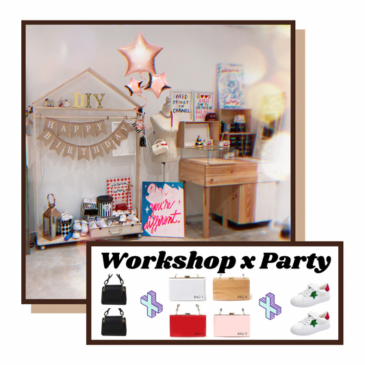 DIY Workshop X Kid’s Party | 6-12 participants (@$490HKD)