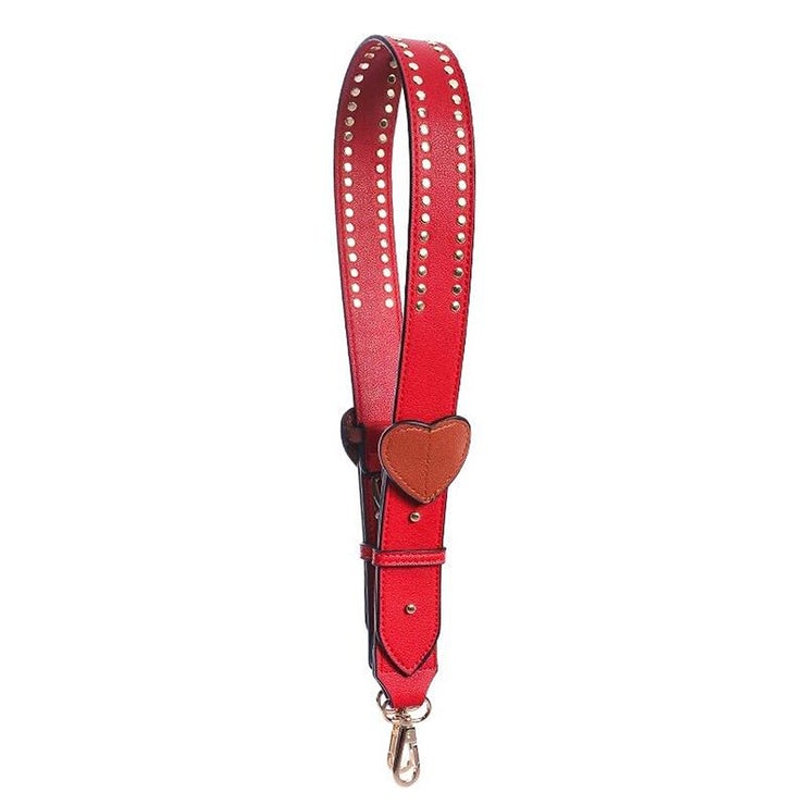 Strap With Heart And Studs