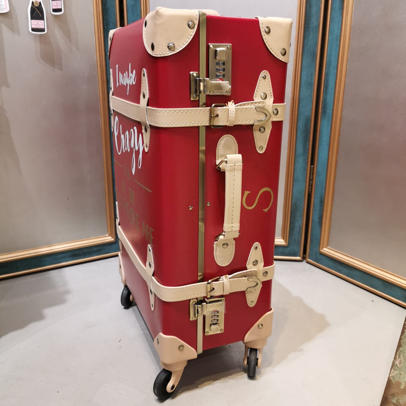 Personalised  your initials on suitcases