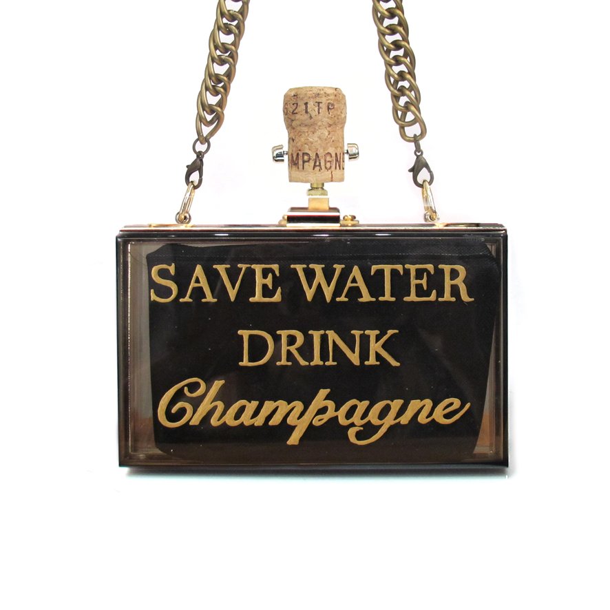 SAVE WATER Clutch