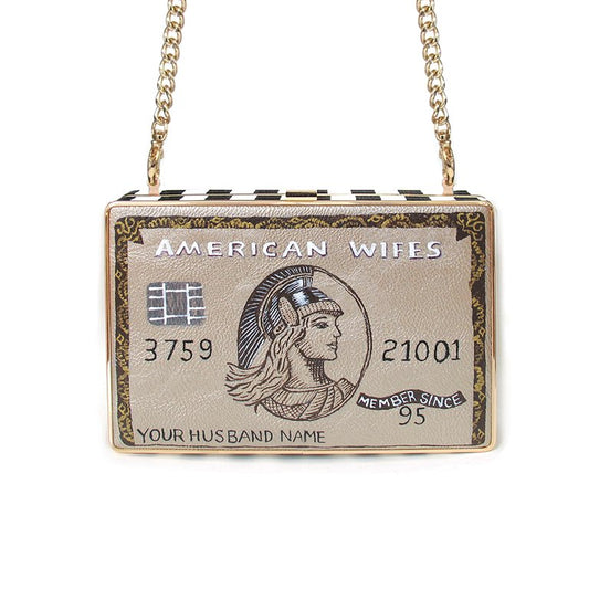 CREDIT CARD lCutch | Gold