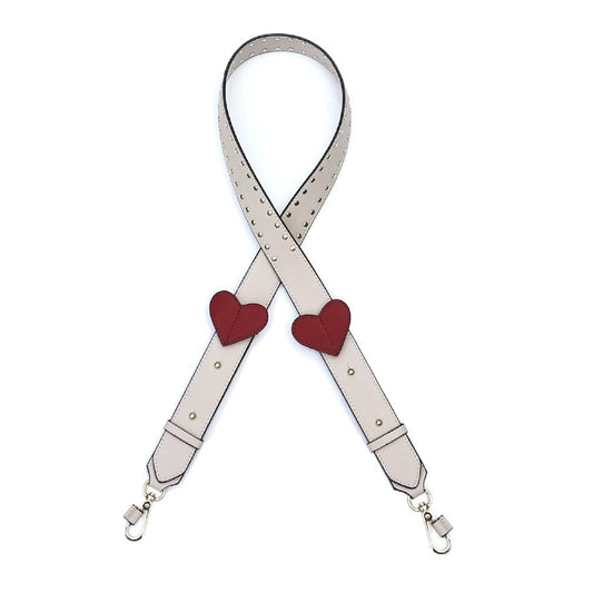 Strap With Heart And Studs