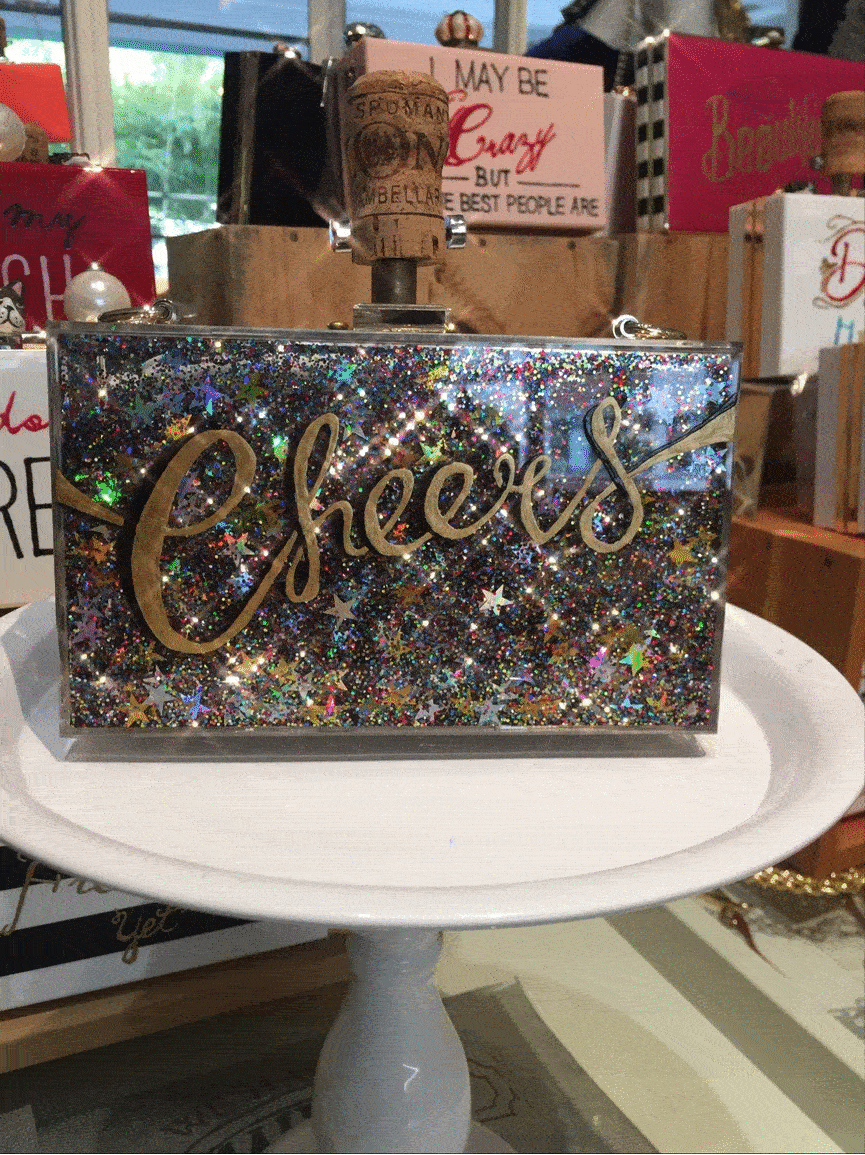 CHEERS Clutch | Gold