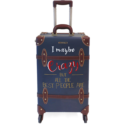 CRAZY | Suitcase | 22 inch | Navy