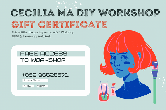 DIY Workshop Gift Certificate | $590HKD