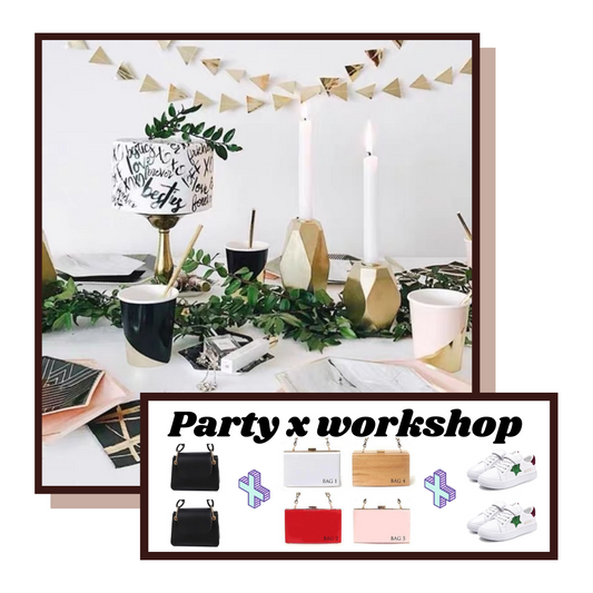 DIY Workshop X Kid’s Party | 6-12 participants (@$490HKD)