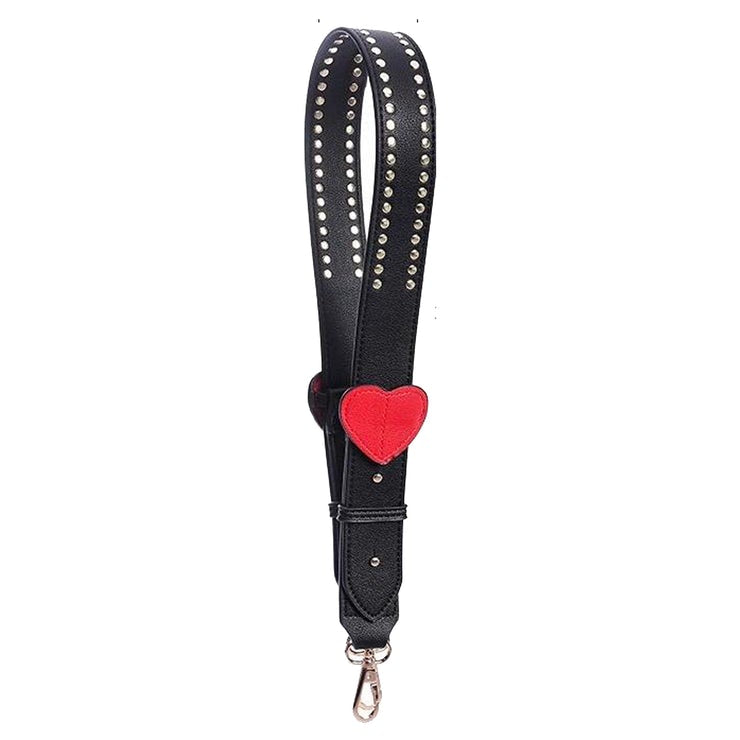 Strap With Heart And Studs